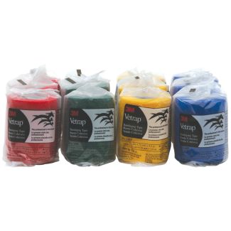 Bandage Cohesive Vetrap 10cm Blue