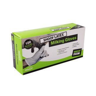 Milking Gloves Latex Lg/100