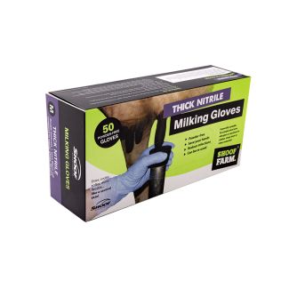 Milking Gloves Thick Nitrile Medium/50