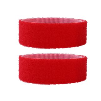 Tubbease Hook & Loop Strap Red pair