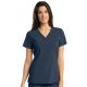 Scrub Top BarcoOne Steel Womens L